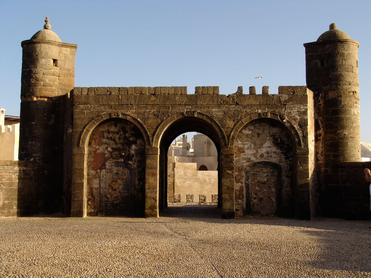 The skala of the Kasbah Essaouira